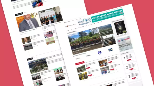 PNG Business News Website