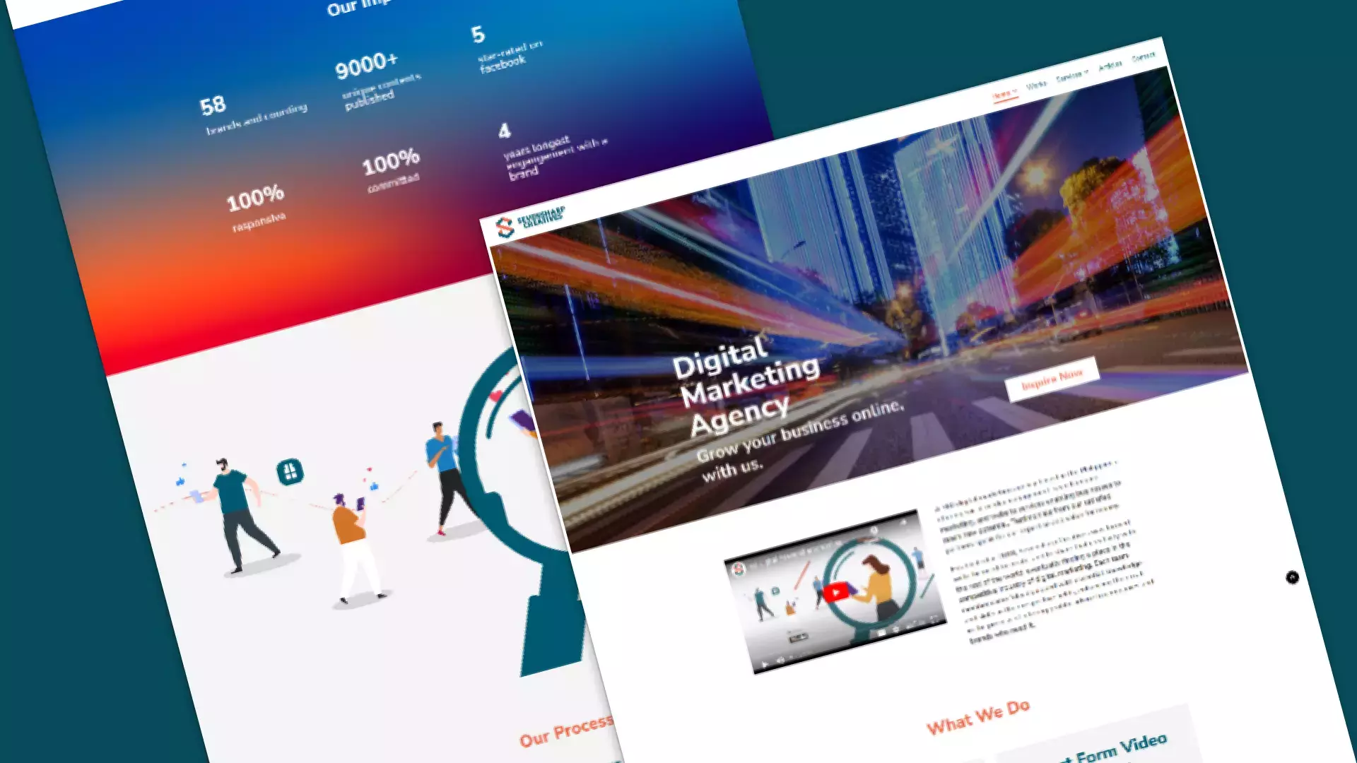 Sevensharp Creatives Website